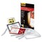 Fellowes Laminating Pouches-Lgge.Tag with Loop-2.25 in. x 4.25 in.-50-PK-CL